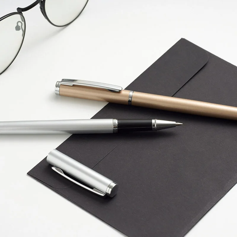 Manufacturers Supply High-grade Metal Signature Pen Business Advertising Custom Logo Laser Engraving Gel Pen