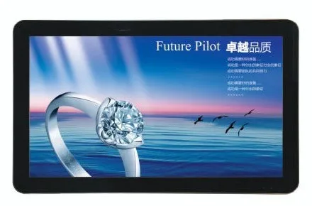 Small size 21.5 inch wall mount LCD touch android tablet digital signage