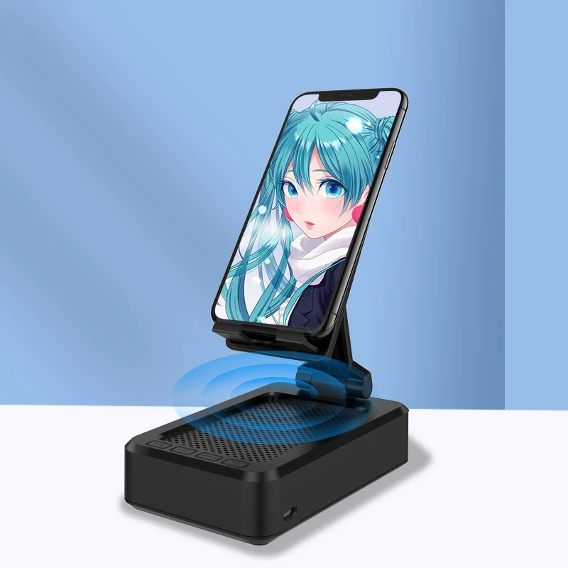 2022Newest cell smart mobile phone holders with speaker customize flexible adjustable desk stand for ipad accessories adjustable