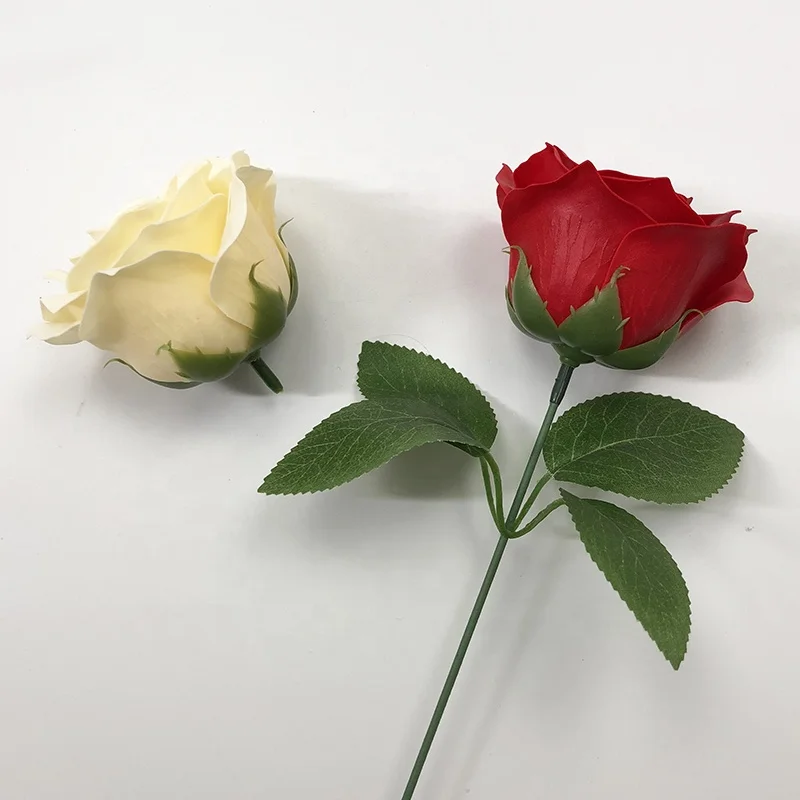 Wholesale 6 Layer Soap Flower Rose Head Shop Packaging Bouquets Christmas Gift Soap Flower