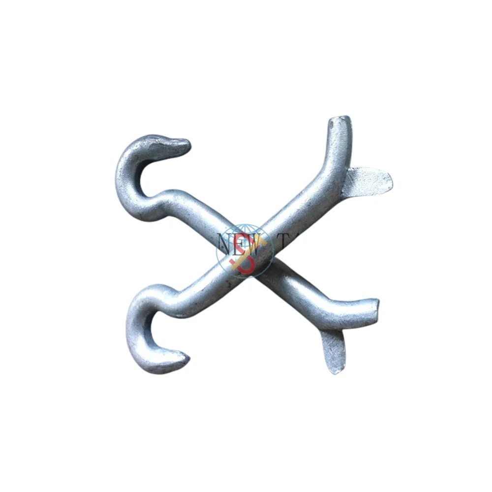 Chinese electric suspension anchor hook HDG pig tail hook