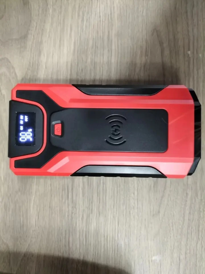 Portable Charger Starting Device Emergency Tool Multi-function Battery Portable 12v 24v Car Jump Starter With Lcd Screen