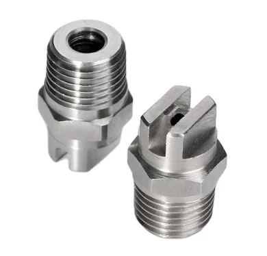 Factory Outlet Brass  H1/4U 65 Degree Washing Veejet Nozzle