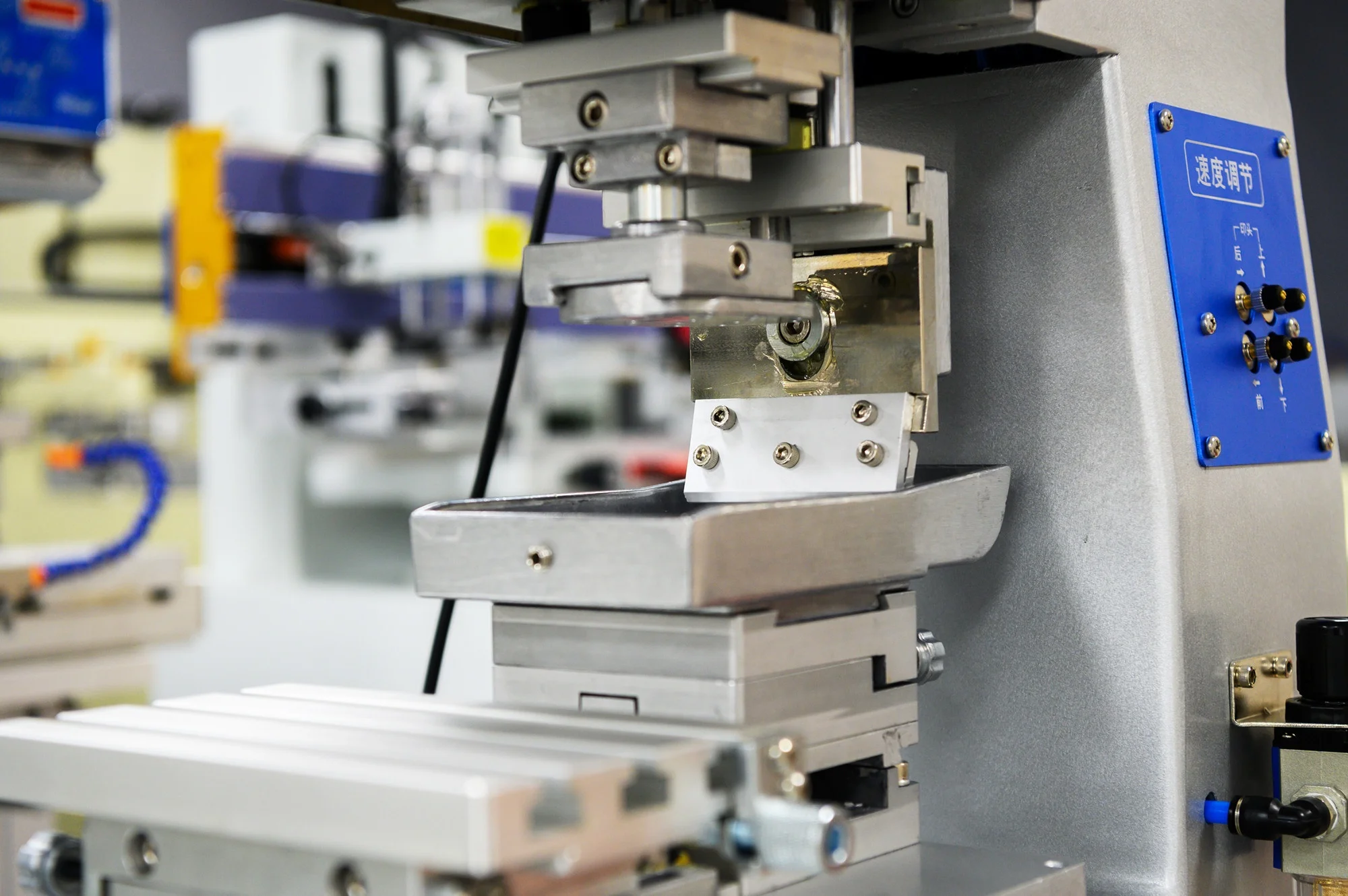 Factory price tampografia pad printer micro SD memory card pad printing machine