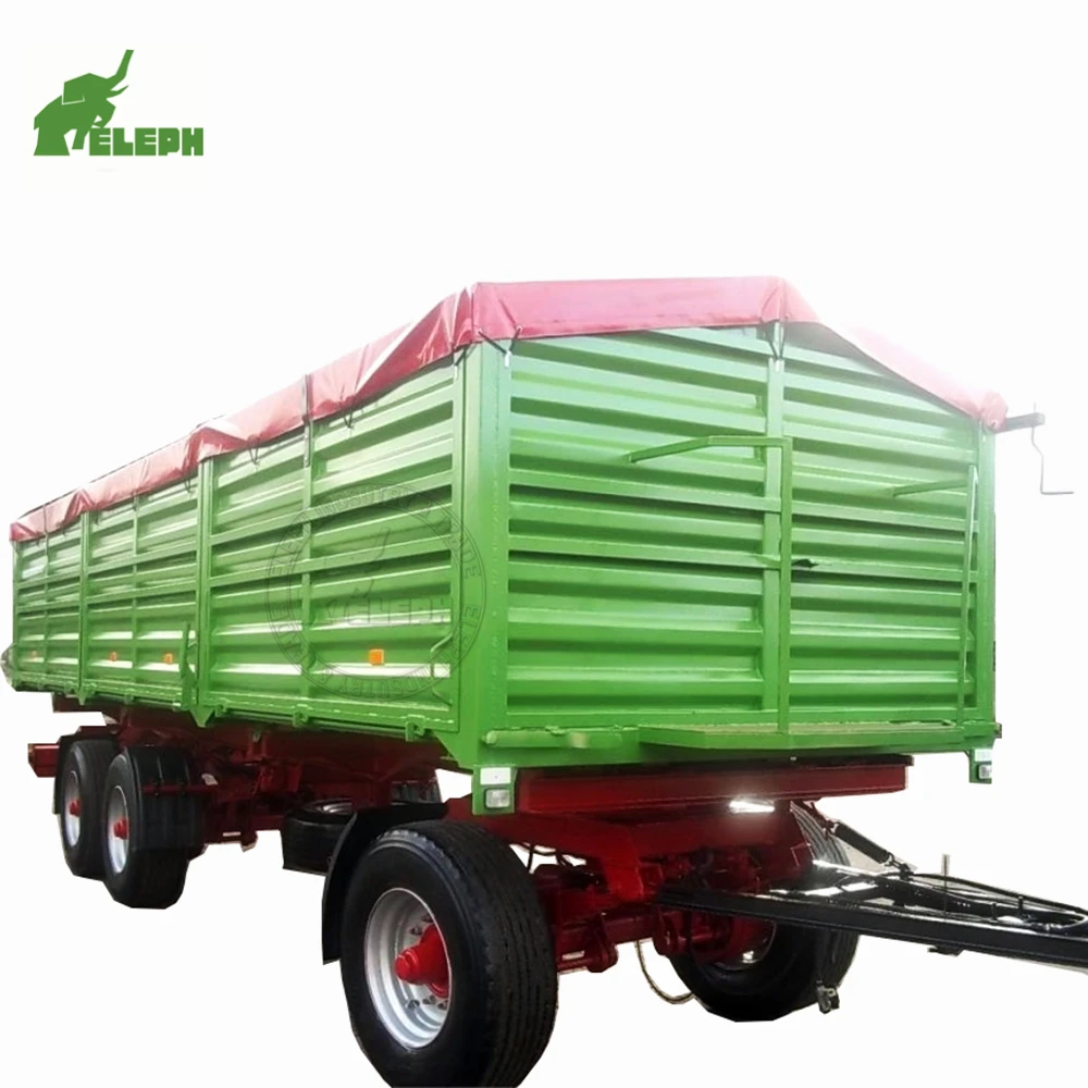 Sino Truck Small Drawar trialer Full Trailer For Baggage/Luggage Transportation