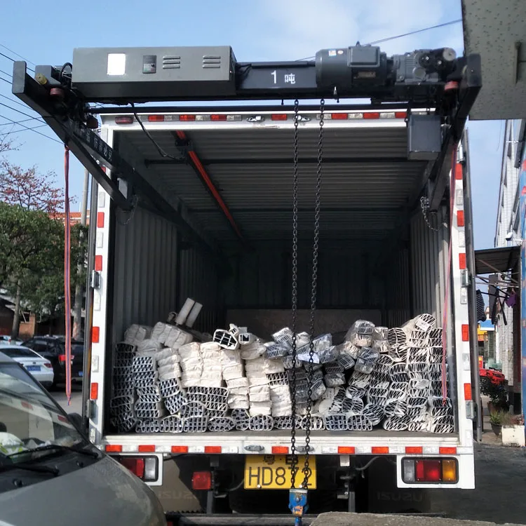 Mini DIY crane and hoist lift manufacturers in truck box