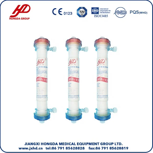 Low Price Renal Medical Product Dialysis Low Flux Dialyzer Sale Max Body OEM Surface Cap Instrument Ray Class TEC Origin Type