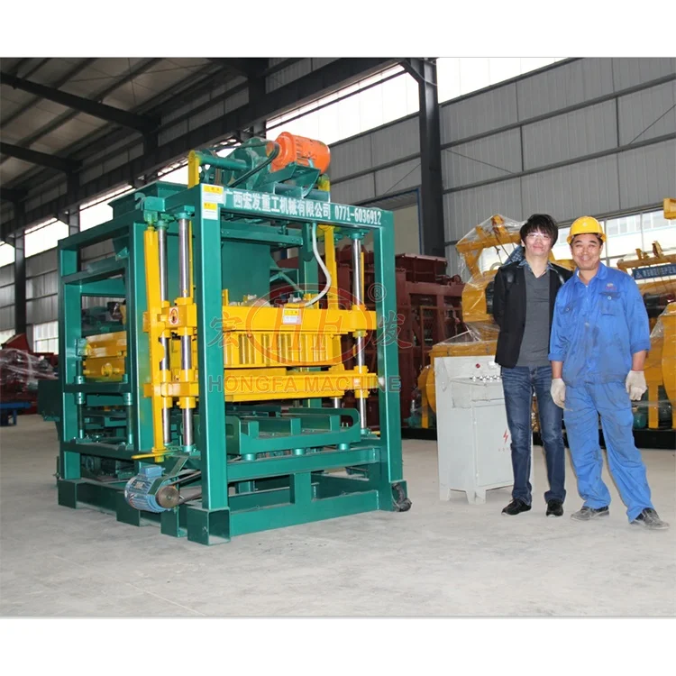 Brick Making Machinery Concrete Block Machine / Building Moulding Price for Wholesale to Russian Market
