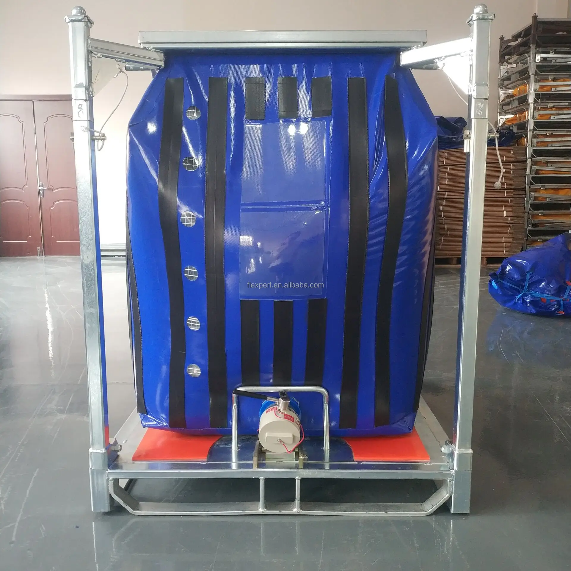 Tote Intermediate Bulk Containers w/composite pallet plastic IBCs frame water tank and reusable water tank