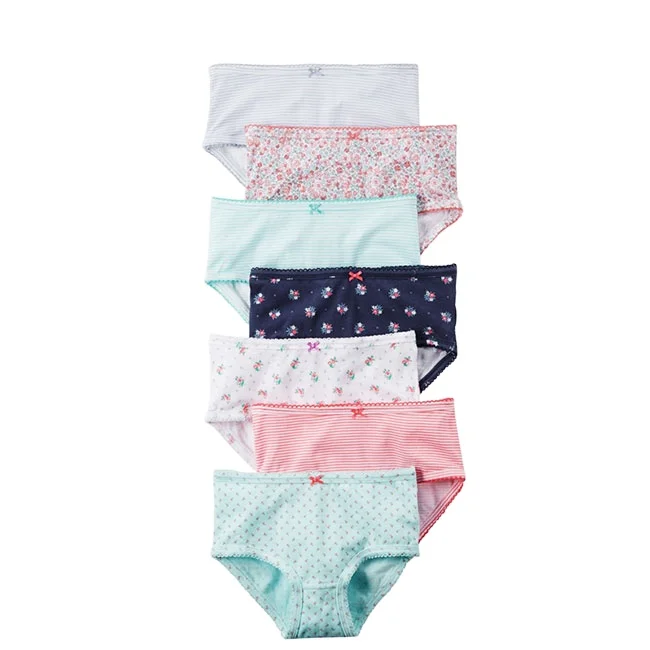 
Custom thick 100% cotton thermal girl panties cute little girl underwear funny panty 