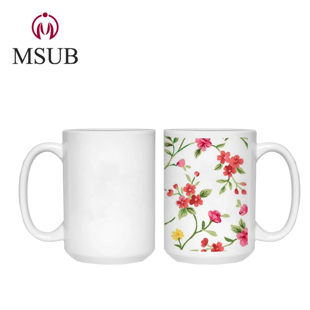 
2020 cheap factory direct sublimation mugs 15oz white bulk selling promotions 