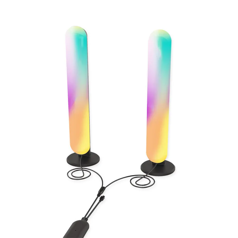 2022 New RGB Multi Color Changeable Voice Sensor Table Atmosphere Music Lamp APP Control Rhythm LED Light