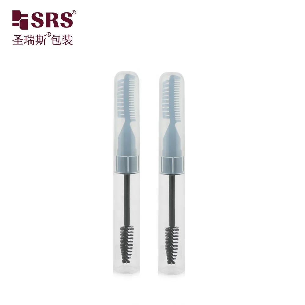 Double end 10ml makeup tube eyelash brush empty cosmetic packaging
