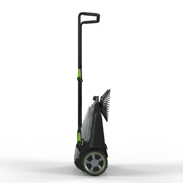 Walk-Behind Floor Sweeper Hand-Push Floor Cleaning Machine Heavy Duty for Outdoor Large Area Floor Street Sweeping Cleaning Tool