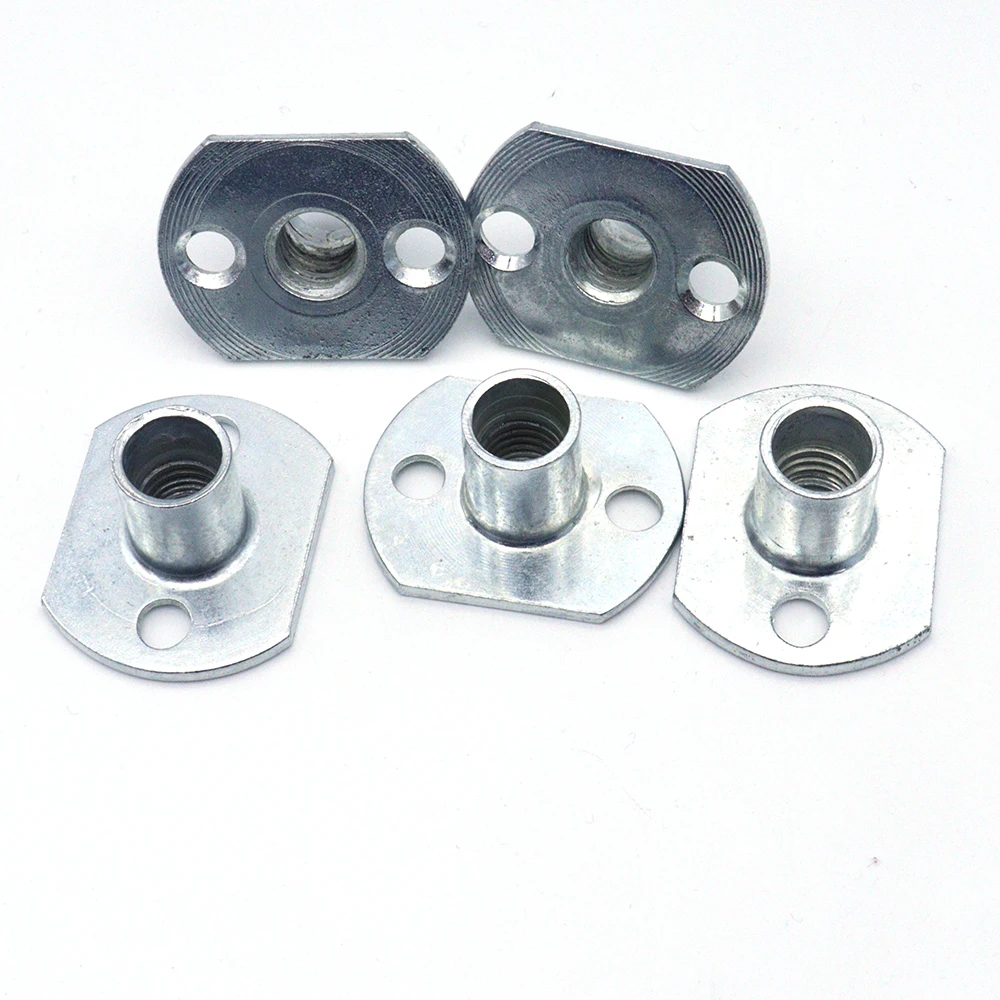 M10 stainless steel carbon steel metal zinc Rectangular brad hole t tee nut for climbing