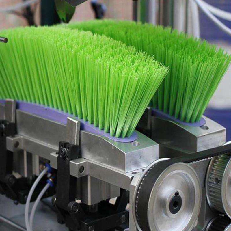 Automatic High-speed Feeding System Plastic Broom Making Machine  Brush Hair Planting Machine