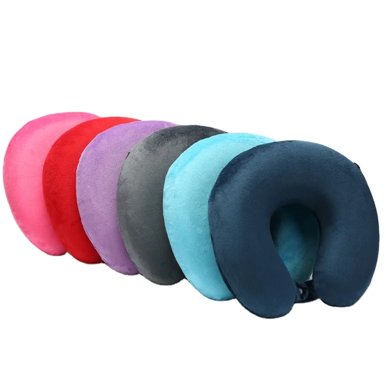 
personalized support u shape soft filling air memory foam custom pillow 