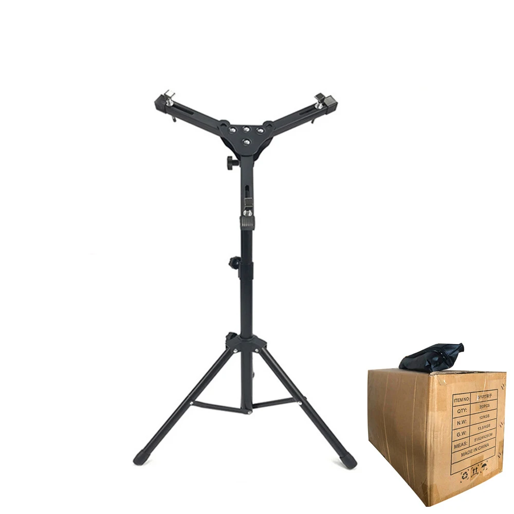 YG-12 12 Inch Dumb Drum Stand Beginner Percussion Plate Cushion Drum Stand Practice Dummy Drum Frame Support