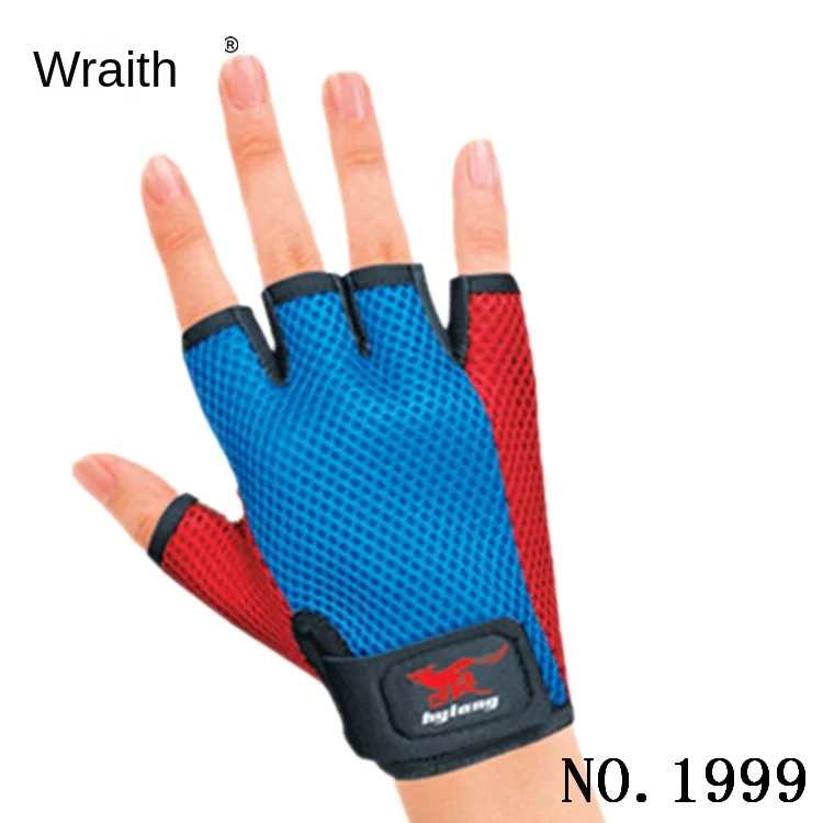 Summer Half-Finger Riding Gloves for Men Women Breathable Sweat-Resistant Wear-Resistant Palm Protection Highway Mountain Biking