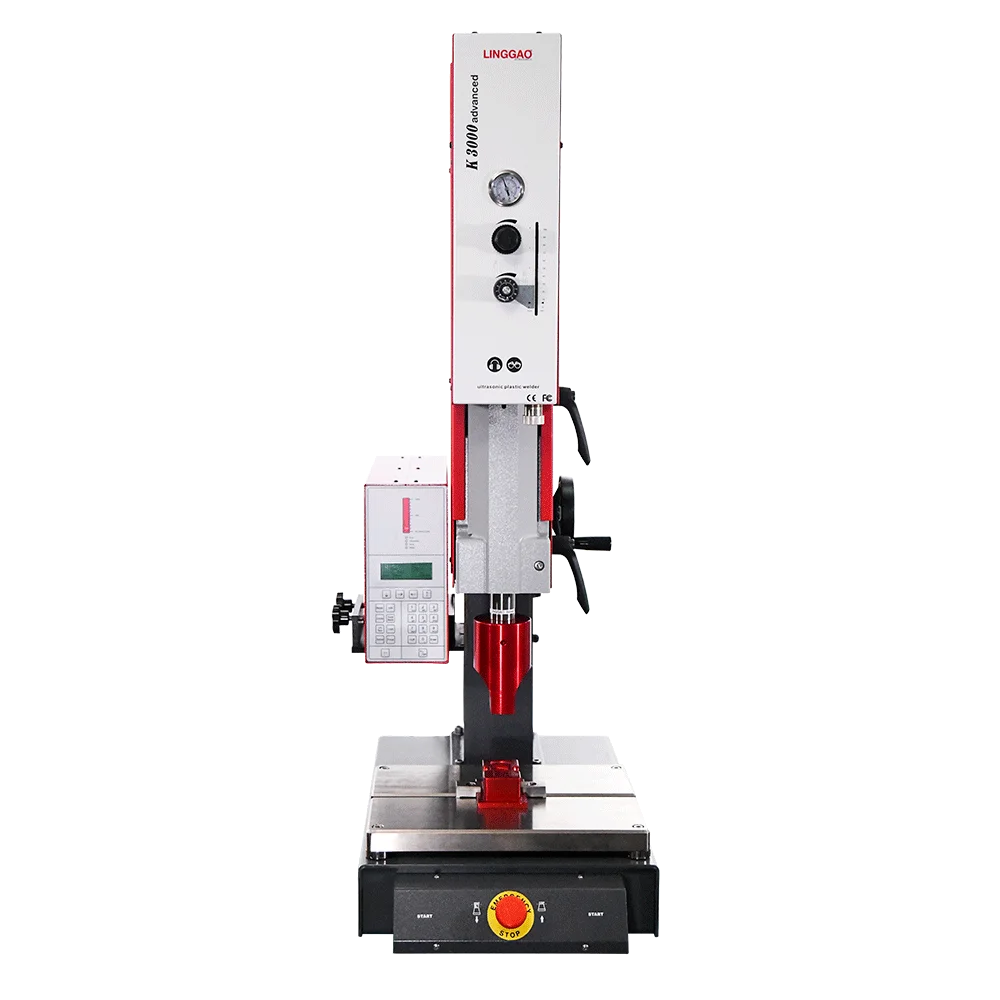 LINGKE cf cards ultrasonic welding machine ultrasonic plastic welding equipment with data output