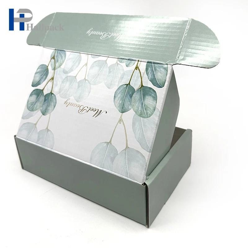 Eco Friendly Custom Mailing Cardboard Box Corrugated Paper Box Packaging For Holiday Birthday Gift