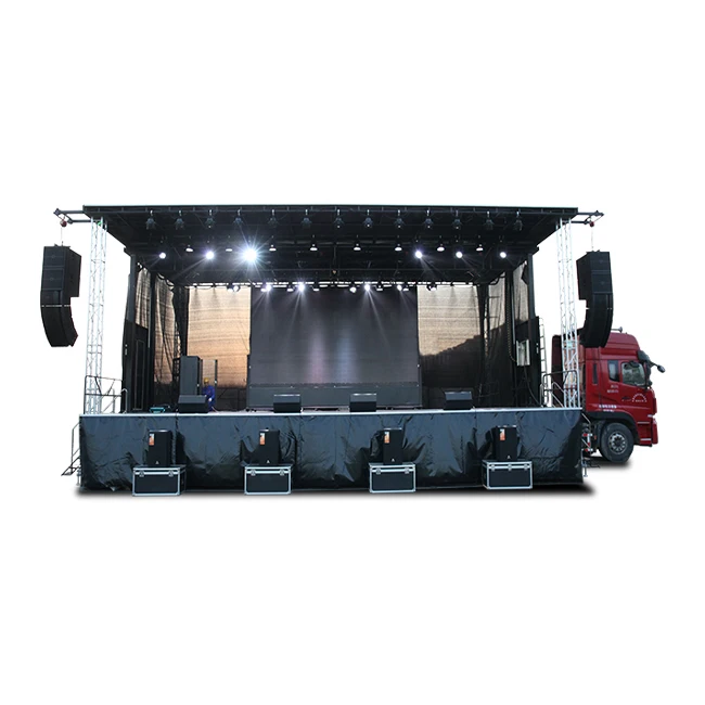 HUAYUAN-S455 используется для приготовления пищи на воздухе интерактивных мероприятиях свет звуковая система передвижной этап