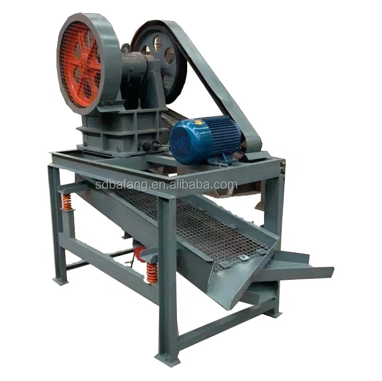 Hot Sale Portable Mini Stone Rock Crushing Machine Price Mobile Rock Crusher Jaw Crusher