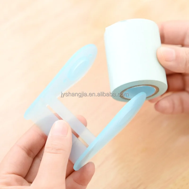 Custom logo bright color strong adhesive roll Sticky Notes round paper pad