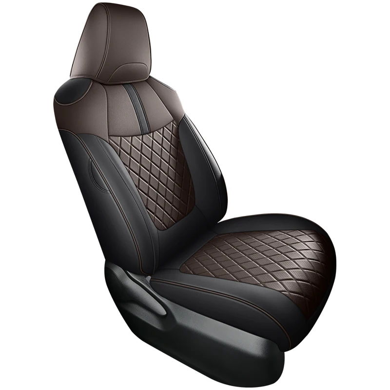 Sports Style  PU Leather Car Seat Covers Full Set Protector for Toyota Corolla 1994-2019