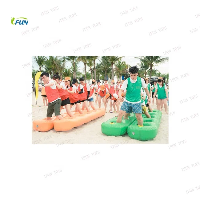 Team Building Games Outdoor Adults Caterpillar Game Team Playing Run Mat for Teamwork School Company
