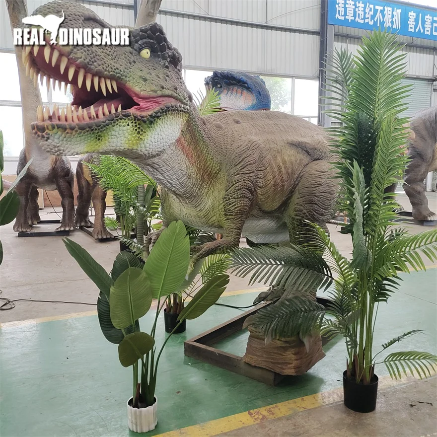 2022 New Colors Outdoor Theme Park High Simulation Life Size T-Rex
