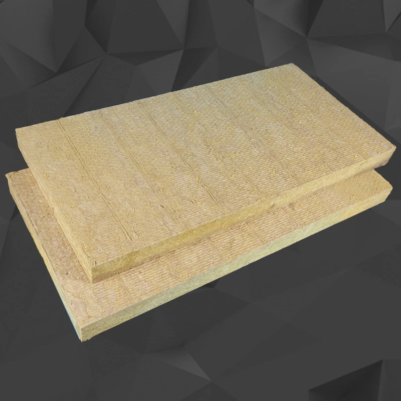 Rock wool Soundproof Panels 150kg/M3 Factory Price Rock Wool Board Building Material rock wool gypsum board