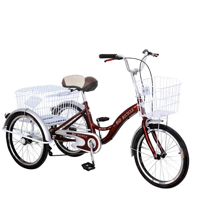 High Quality New Style 3 Wheel Bicycle Adult Shopping