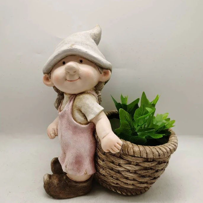 Decoration Cute Resin Garden Dwarf Statue in Garden Dwarf Statue Hot Selling Outdoor Home Decoration Eco-friendly Handmade
