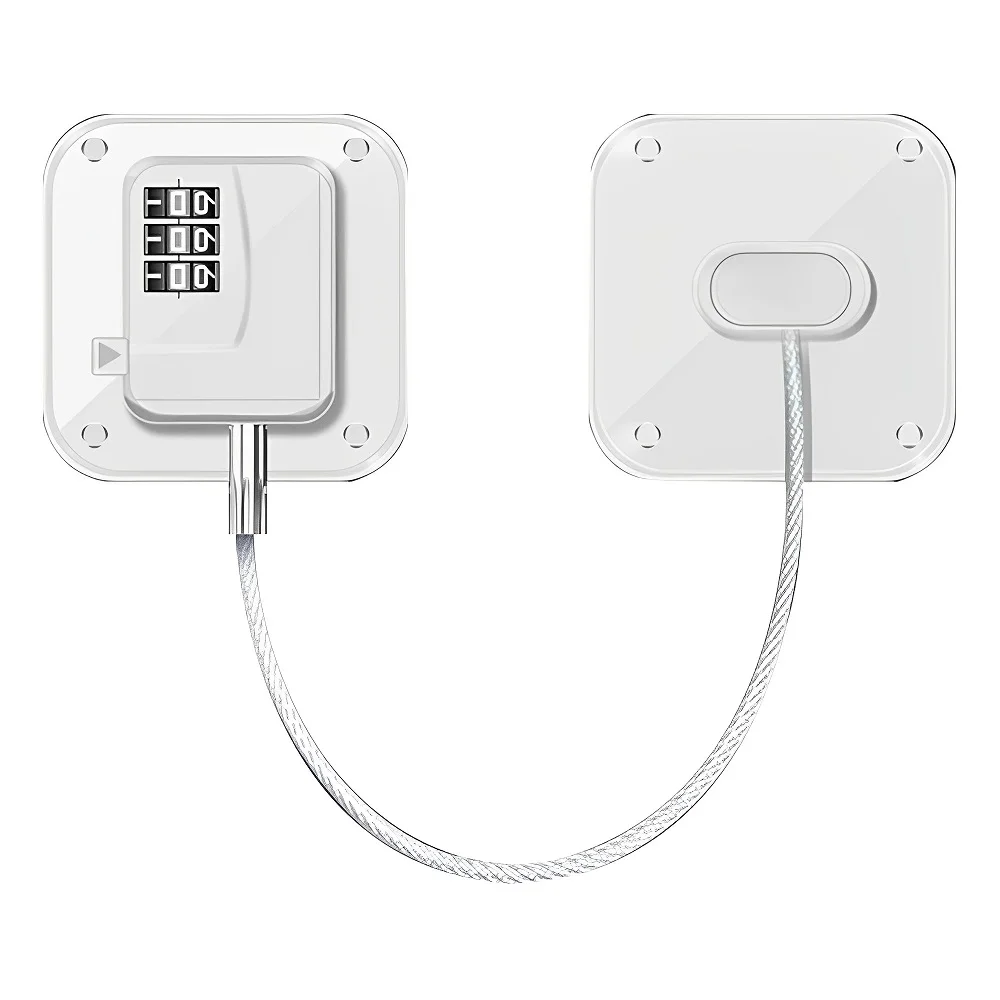 Multi-purpose Stainless Steel Wire Baby Safety Protection Lock for Cabinet Drawer Mechanical Combination Safety Child Locks