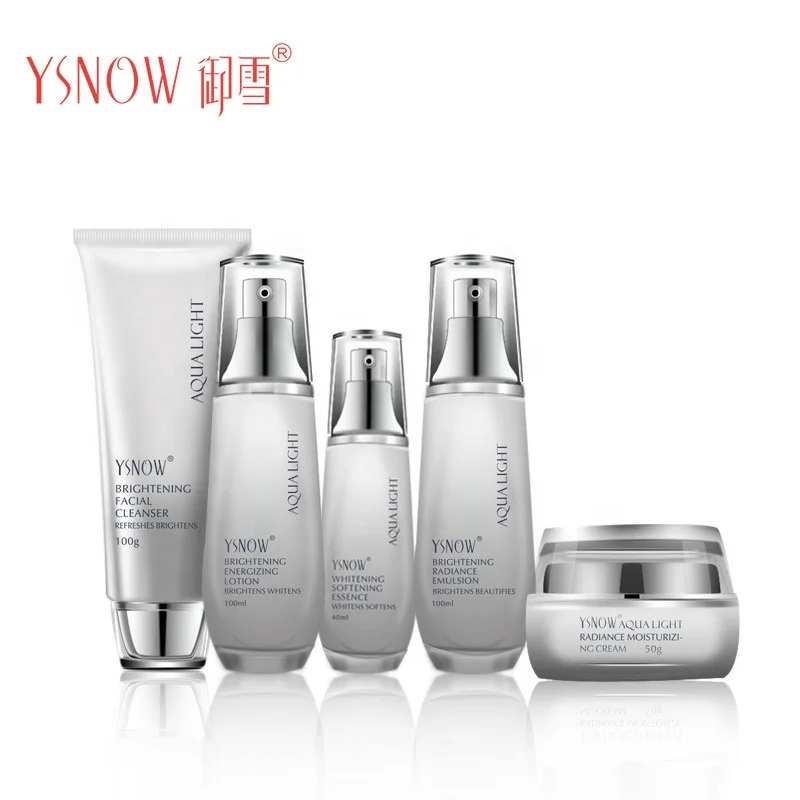 Hot Sale OEM Cosmetics Skin Care Products Aqua Brightening And Repairing Moisturizing Skin Care Set