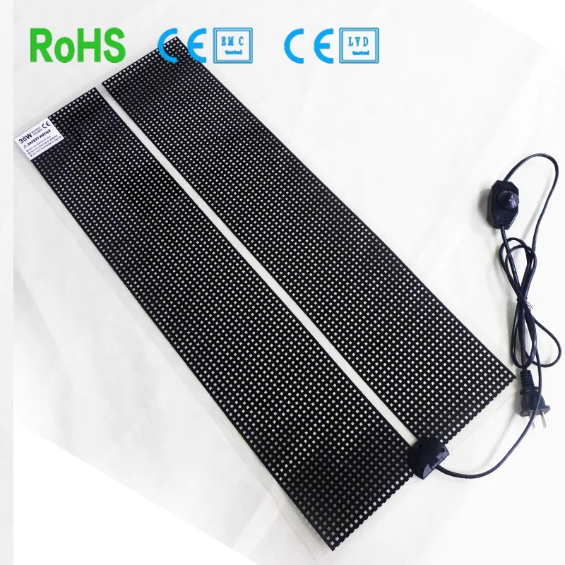 Manufacture for far infrared carbon crystal heating panels 4w far infrared electric heat mat reptile heating pad