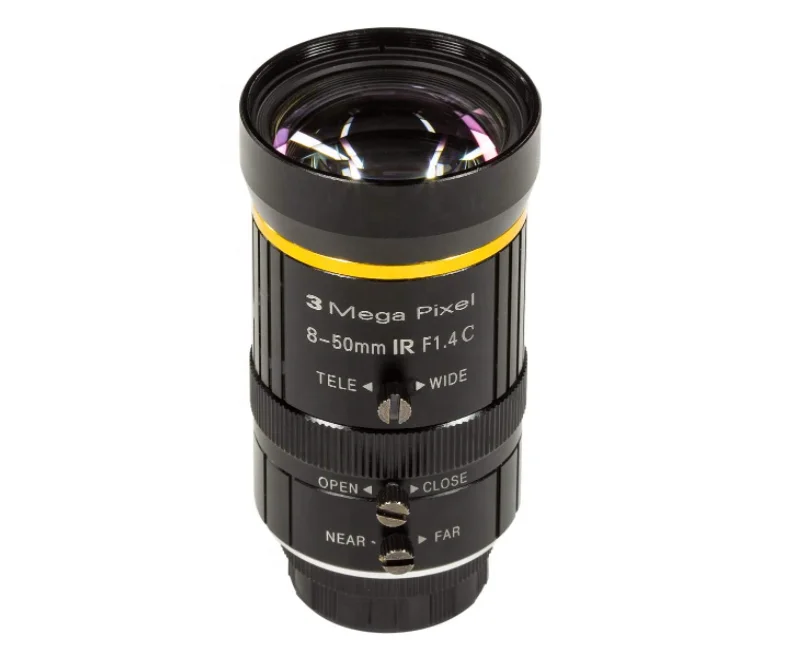 Odseven 8-50mm C-Mount Zoom Lens for IMX477 Raspberry Pi HQ Camera