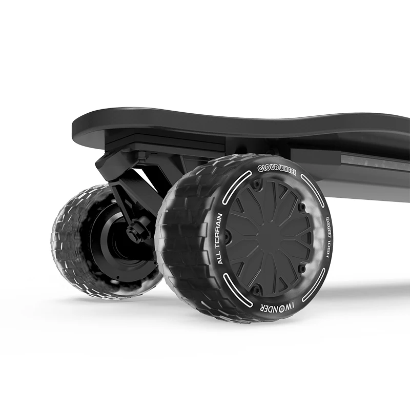 IWonder 105mm damping foamies core  all terrain  patent Cloudwheel donut wheels black
