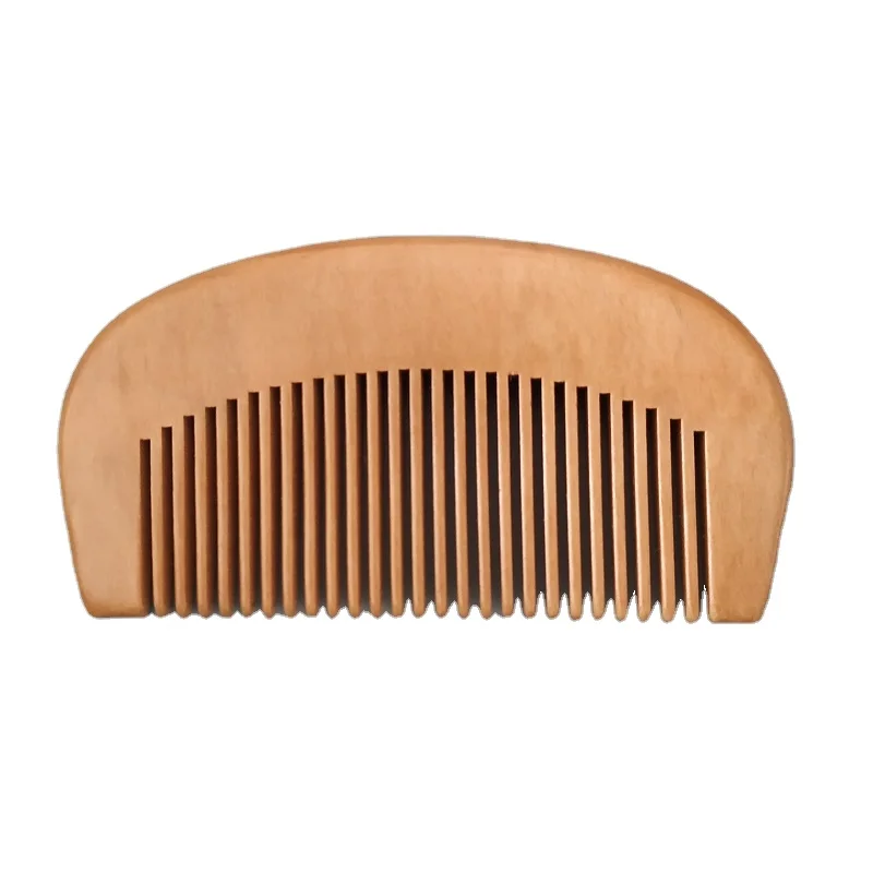 Dishi Classic handmade private label wooden beard comb custom beard comb wooden hair comb