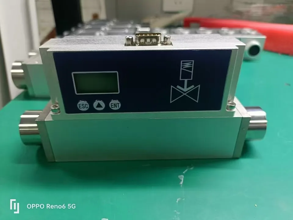 High Precision Automatic Thermal Mass Flow Controller With RS485 Output For Regulating Gas Size