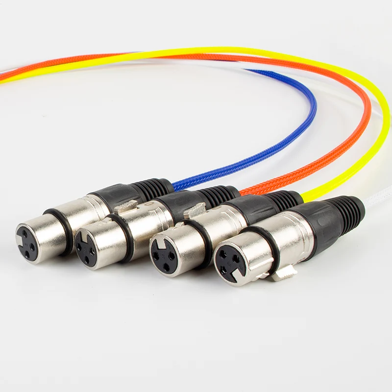  От оригинального производителя onlywheel в профессиональный 4 канальный RJ45 XLR Женский кабель многожильный аудио змея для адаптера переменного