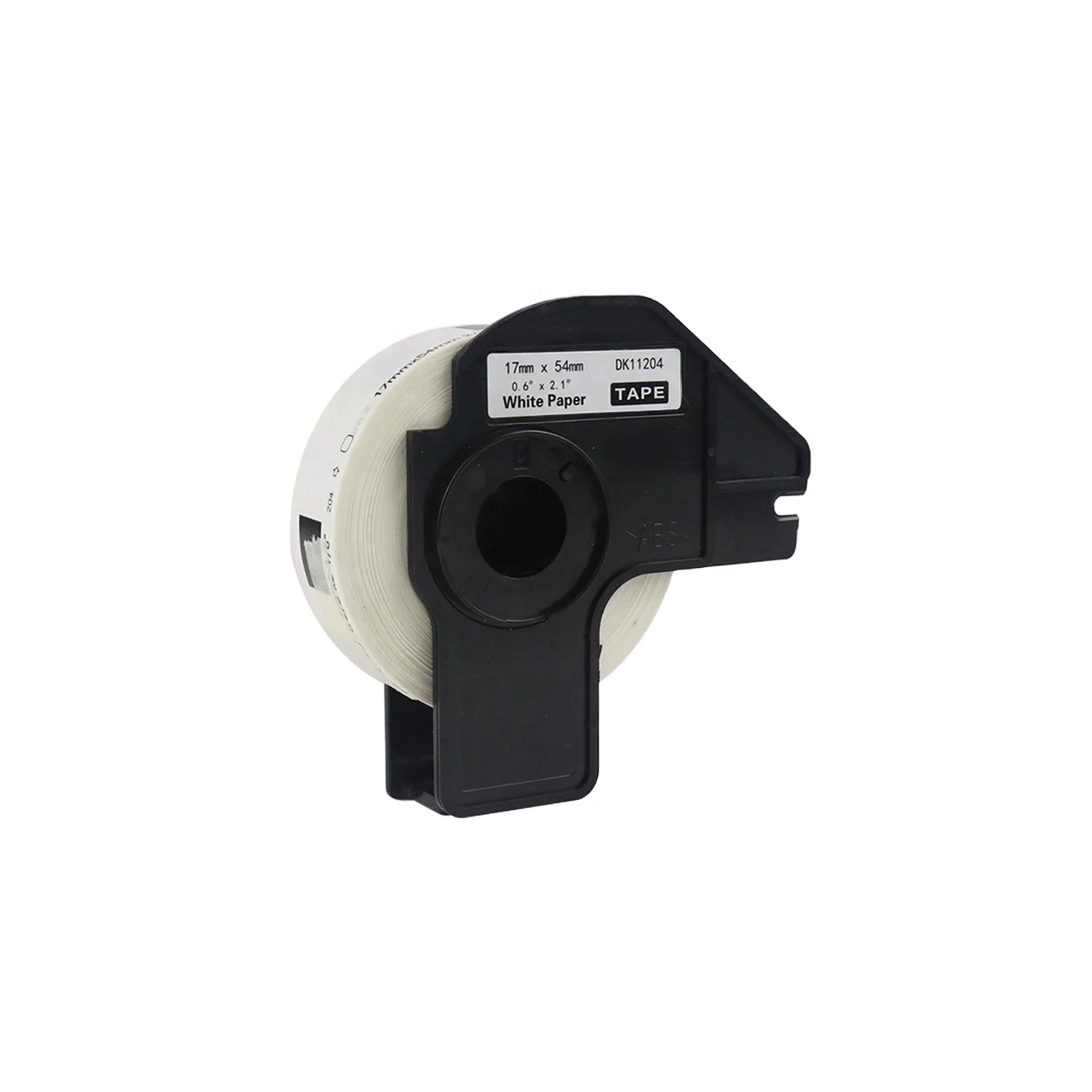 DK11204 with holder compatible paper label  Black on White DK1204 with holder  for brother printing ribbon printer