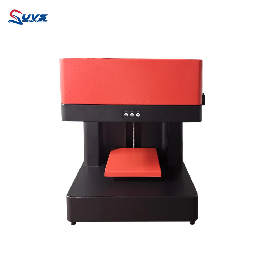 Hubei UVS 4 Cups Coffee Printer Printing Machine Chocolate Cake Selfie Photo Art Coffee Printer