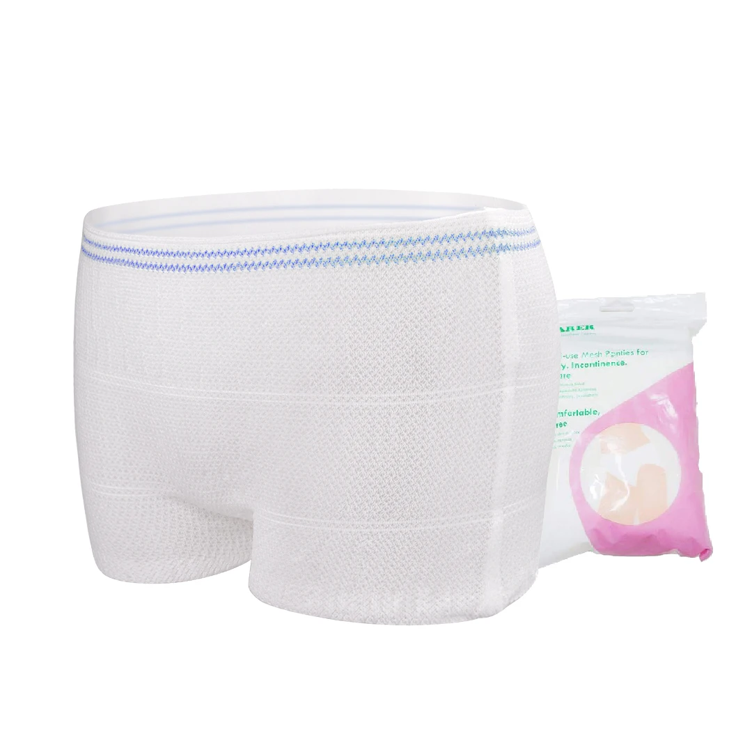 Top Quality Maternity Boxers Plus Size Postpartum Mesh Underwear High Elastics Breathable