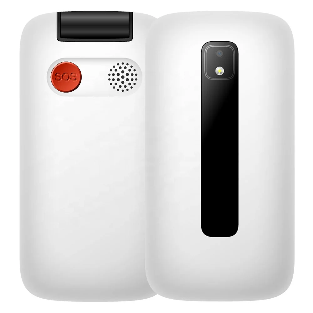 Оптовая продажа 2,8 дюймов экран MTK 2G старший телефон для пожилых людей с SOS не блокируется, Две сим-карты телефон с расширенными сервисными возможностями-2801