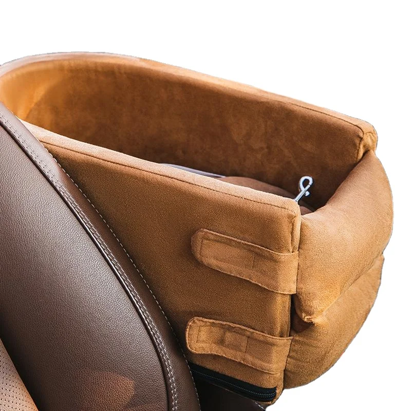 Dog Travel Console Car Seat for Small Dogs Cats Safety Car Pet Booster Seat