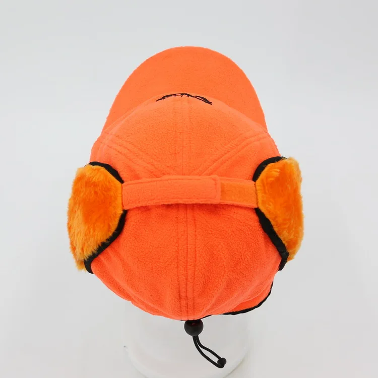 whole sale super warm ear flaps fleece LED Light winter Cap for women