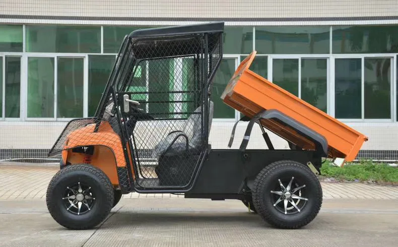 Turf golf cart gator utility vehicle for golf course farm truck with cargo box