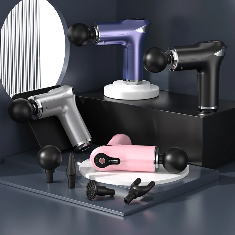 Custom Logo Quiet Deep Tissue Muscle Massage Gun Low Price Pocket Mini Massage Gun